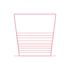 Objects Plant Pots Ikea Muskot Plant Pot Medium Silhouette Cutting Svg Files, Free Vectors File
